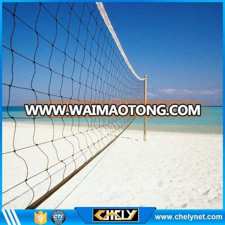 Factory direct HDPE/PP/PE lowest prices volleyball nets